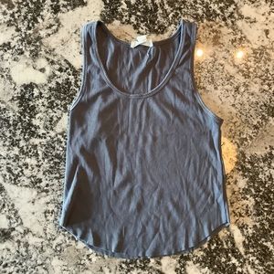 Forever 21 Blue Crop Top